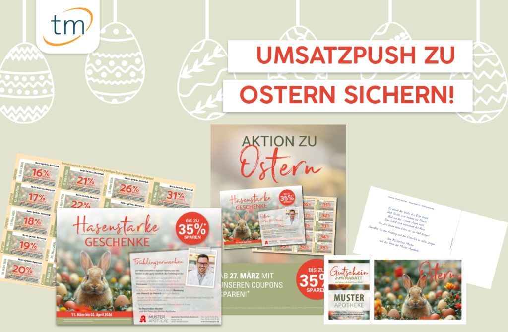 Anzeige zur Osteraktion 2026 mit starkem Umsatzpush