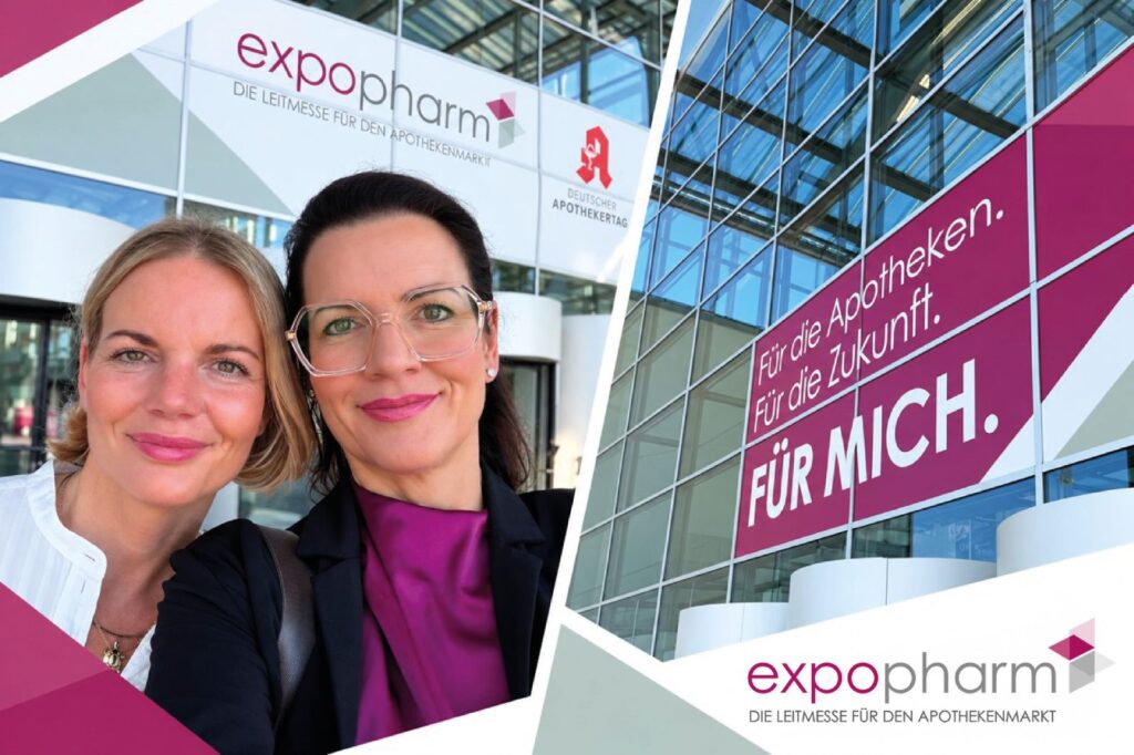 Rebekka Thor und Christiane Witt bei der Expopharm 2026